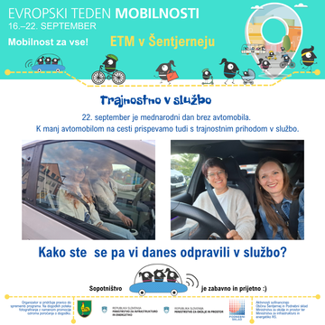 Trajnostno v službo_objava novice